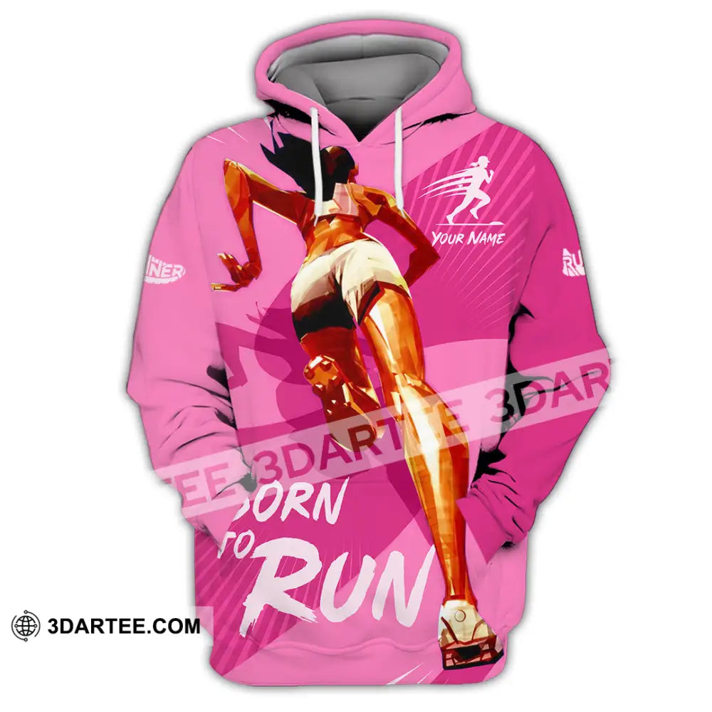 Women Shirt - Custom Born To Run Shirt - Hoodie / S - T-shirt