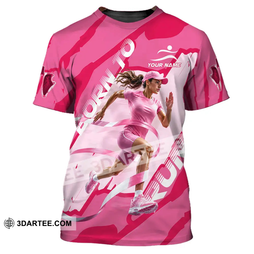 Women Shirt - Custom Born To Run Shirt - T-Shirt / S - T-shirt