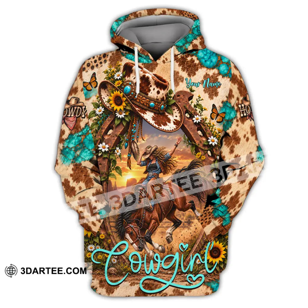 Women Shirt - Custom Cowgirl Shirt - Hoodie / S - T-shirt