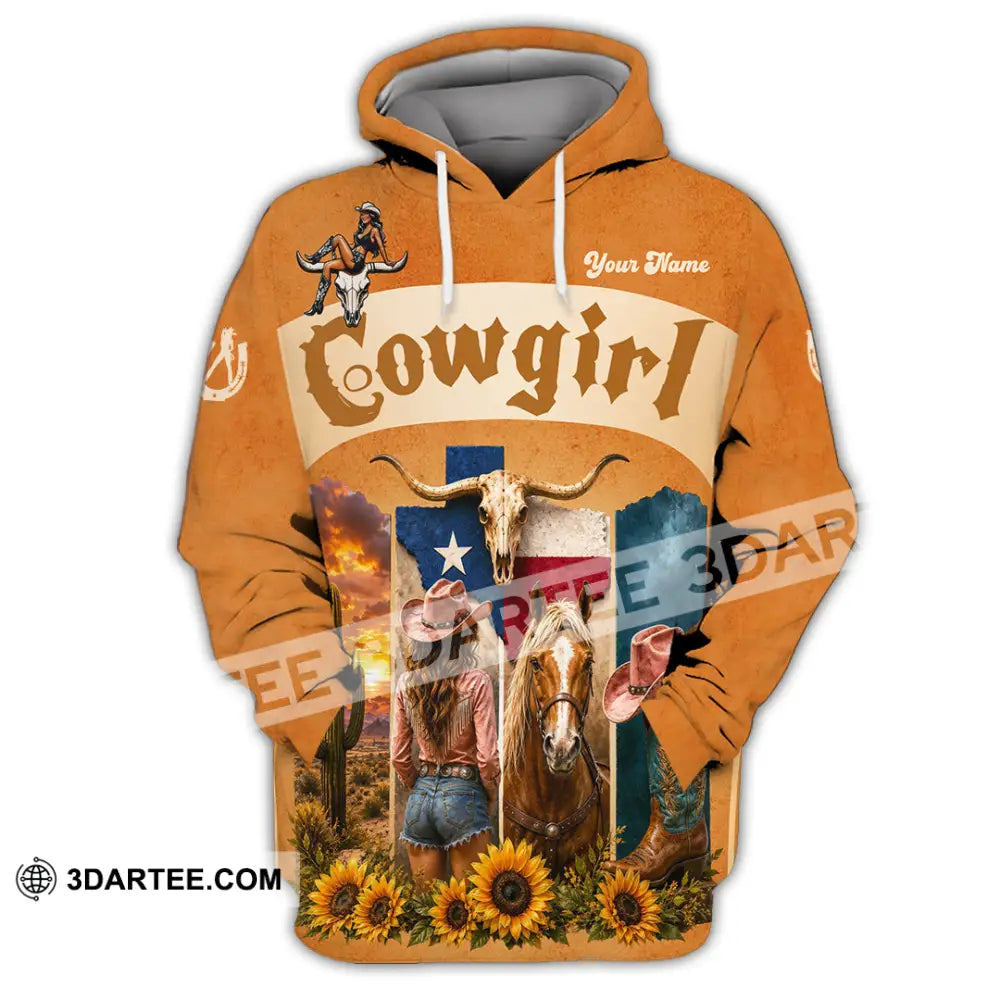 Women Shirt - Custom Cowgirl Shirt - Hoodie / S - T-shirt