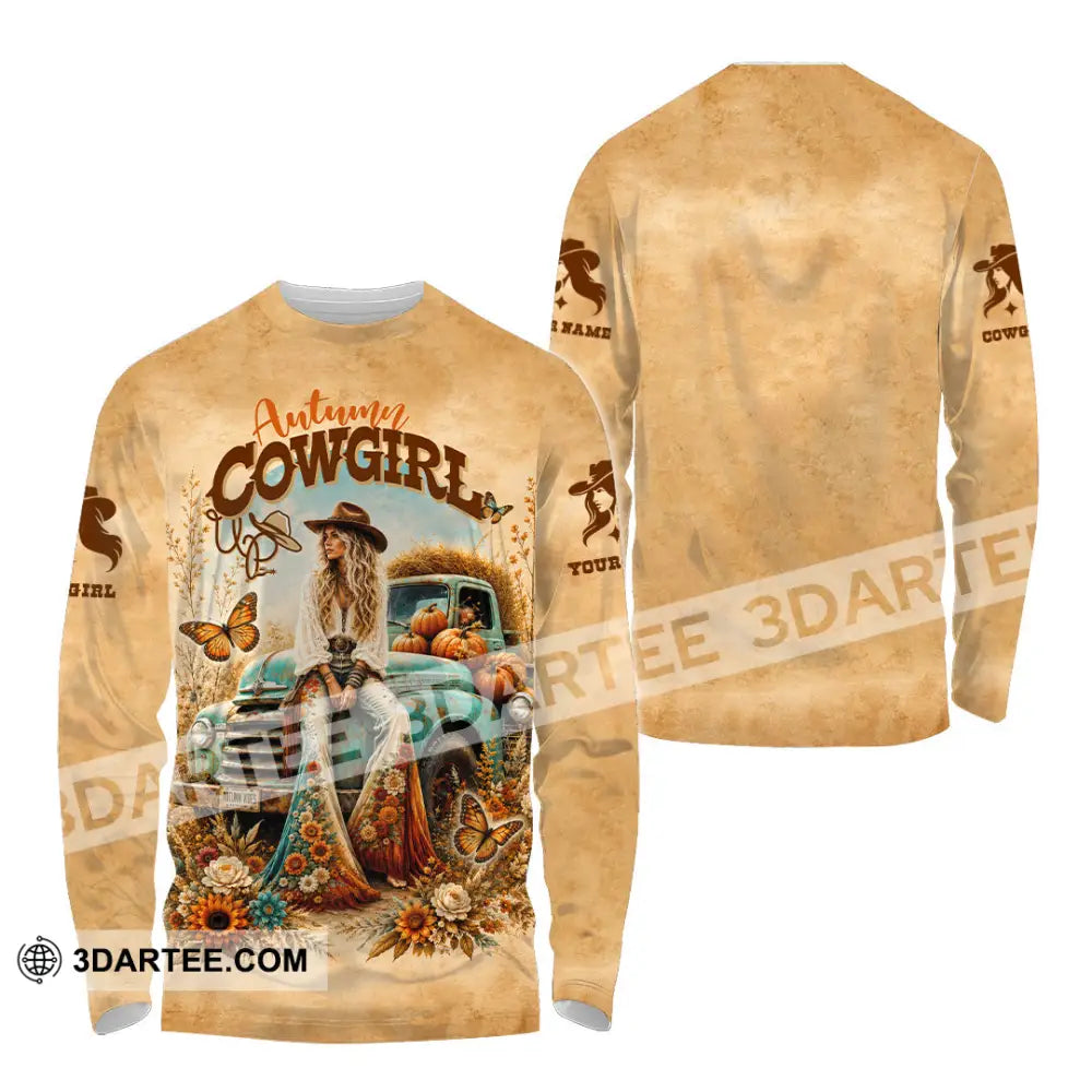 Women Shirt - Custom Cowgirl Shirt - Long Sleeve Shirt / S - T-shirt