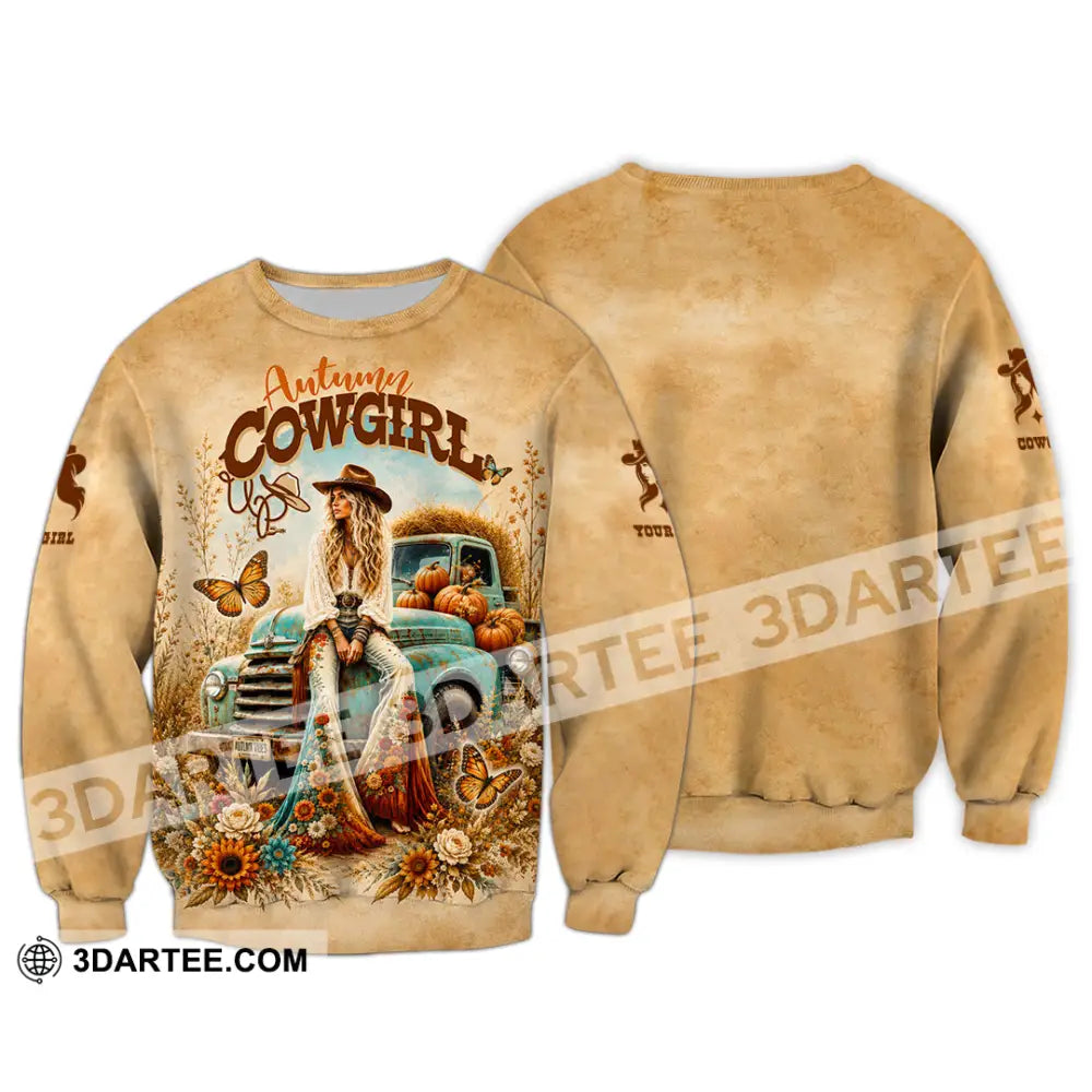 Women Shirt - Custom Cowgirl Shirt - Long Sleeve / S - T-shirt