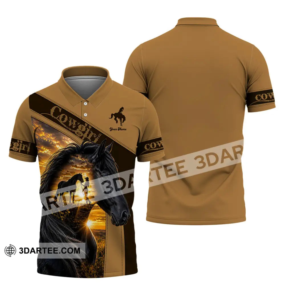 Women Shirt - Custom Cowgirl Shirt - Polo Shirt / S - T-shirt
