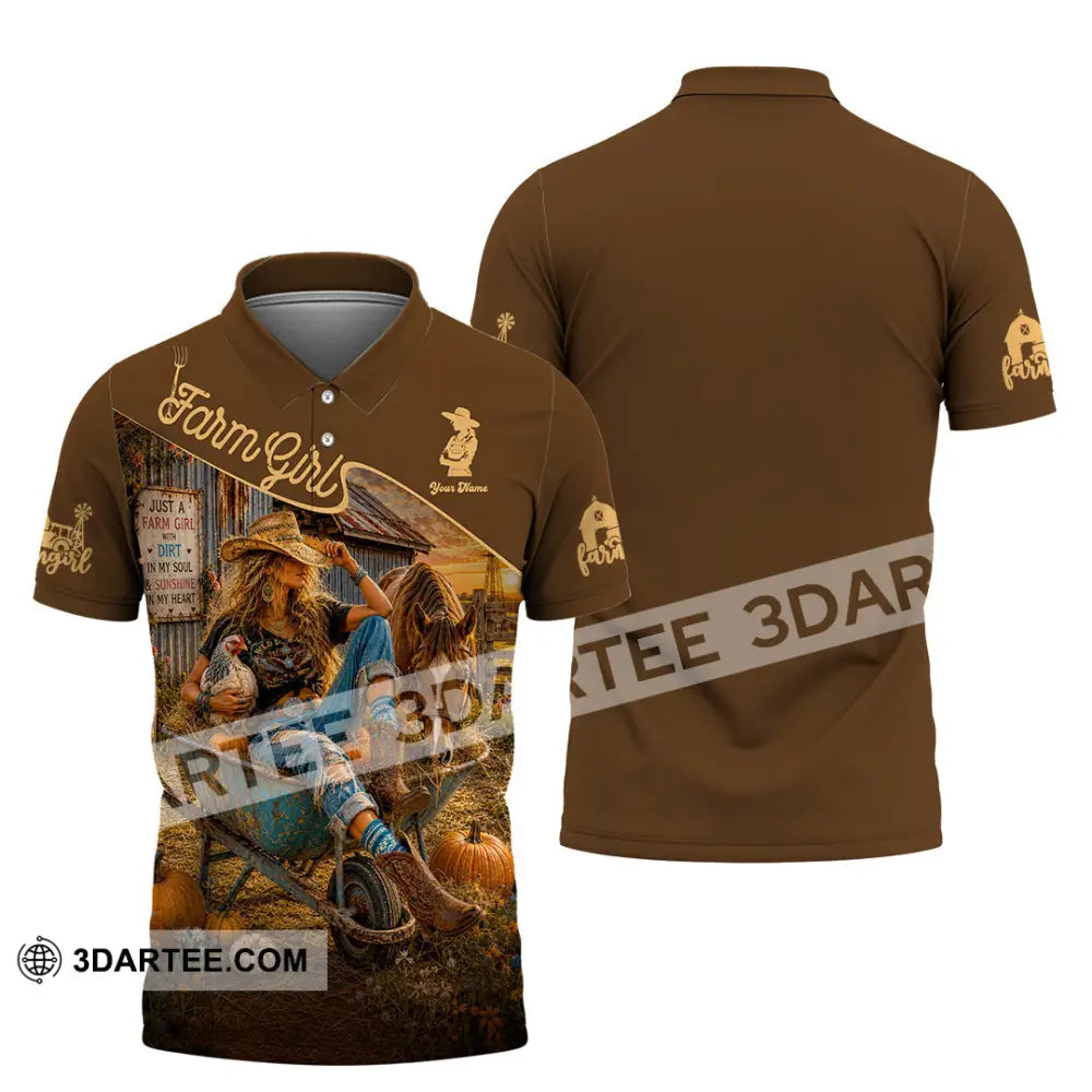 Women Shirt - Custom Cowgirl Shirt - Polo Shirt / S - T-shirt