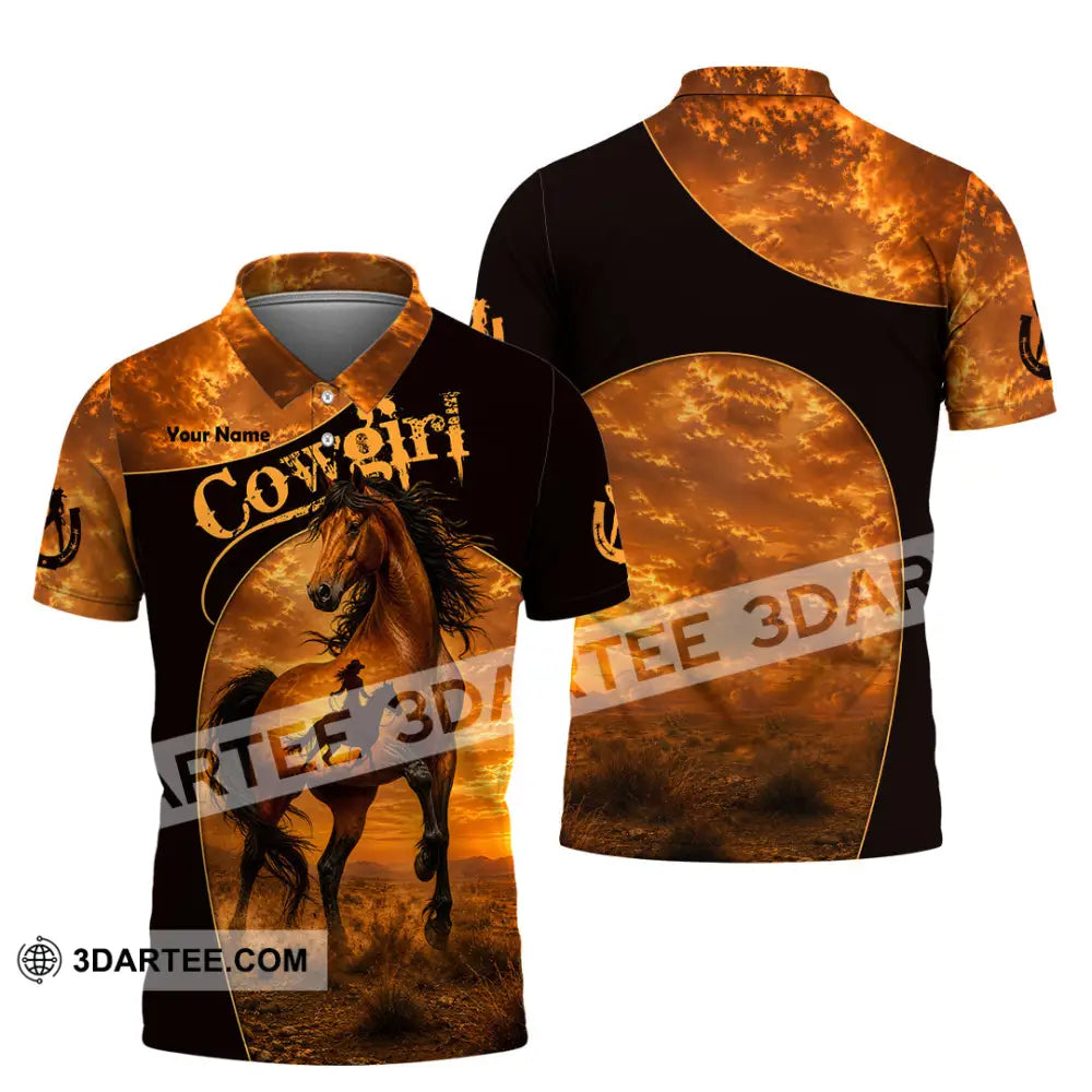 Women Shirt - Custom Cowgirl Shirt - Polo Shirt / S - T-shirt