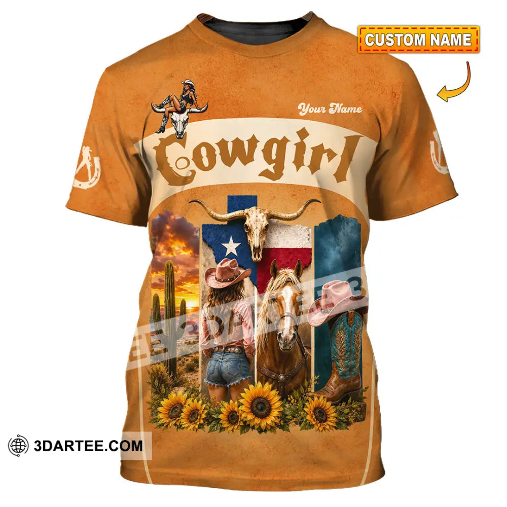 Women Shirt - Custom Cowgirl Shirt - T-shirt