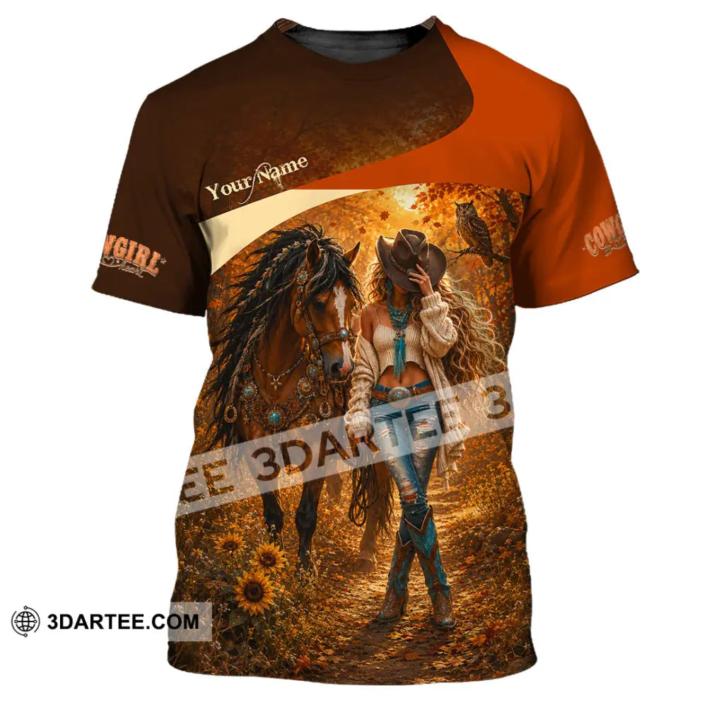 Women Shirt - Custom Cowgirl Shirt - T-Shirt / S - T-shirt