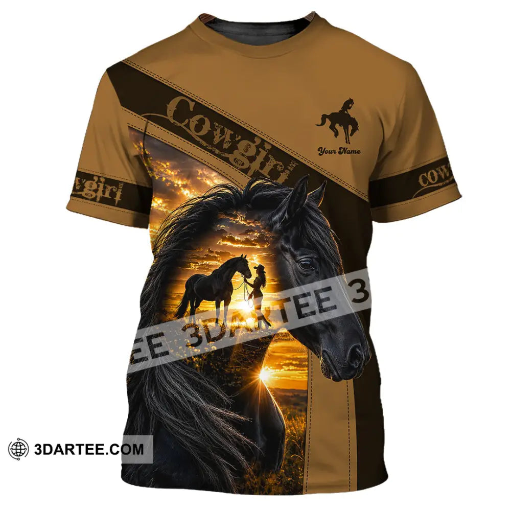 Women Shirt - Custom Cowgirl Shirt - T-Shirt / S - T-shirt