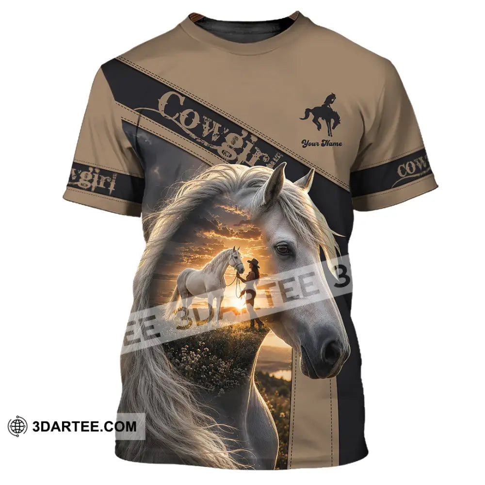 Women Shirt - Custom Cowgirl Shirt - T-Shirt / S - T-shirt