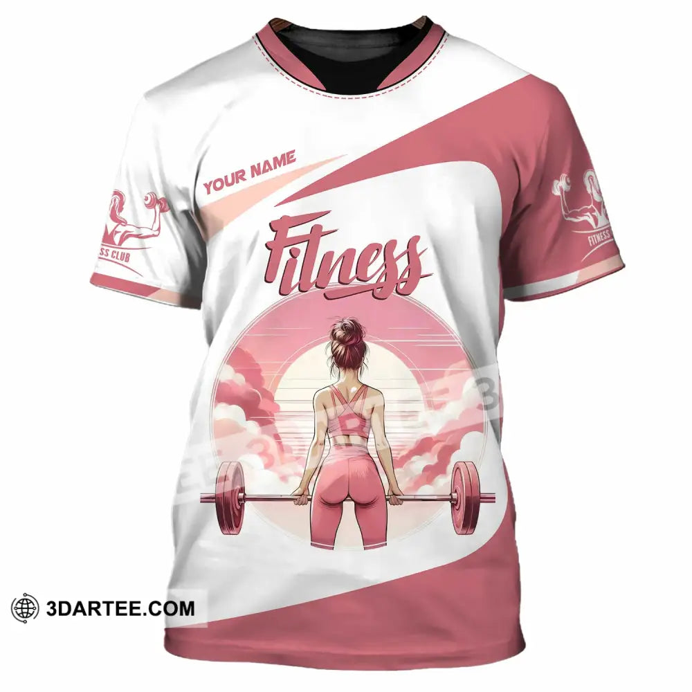 Women Shirt Custom Fitness Lover Shirt T Shirt / S T shirt