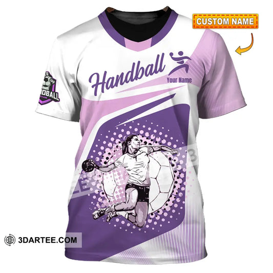 Women Shirt - Custom Handball 3D Shirt - T-shirt