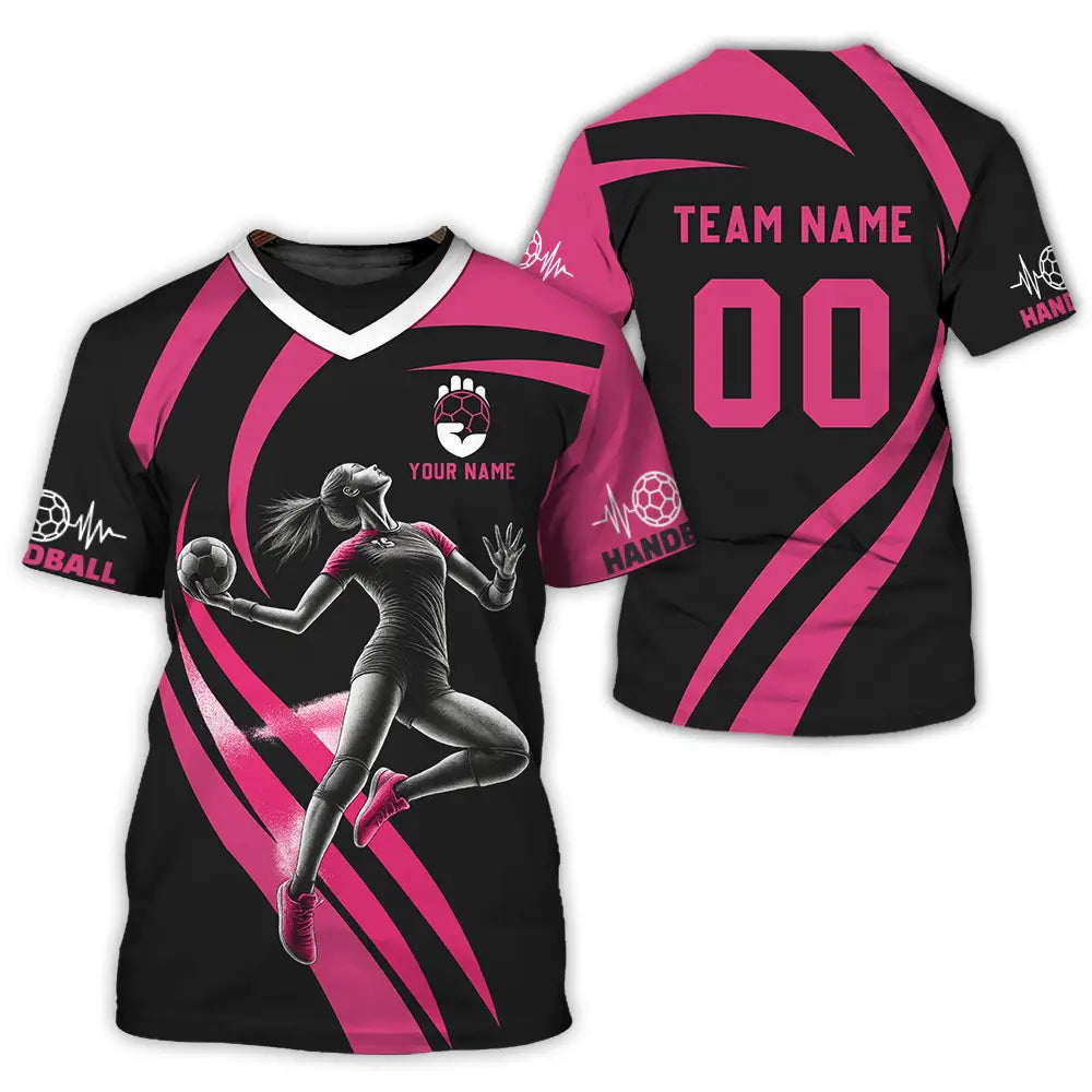 Women Shirt - Custom Handball Player Shirt T-Shirt / S T-shirt