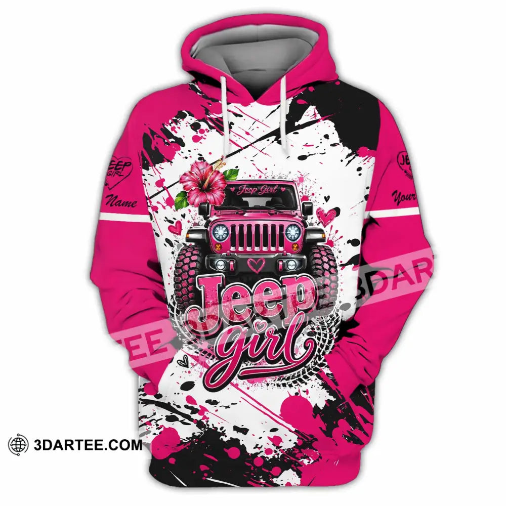 Women Shirt - Custom Jeep Girl Shirt - Hoodie / S - T-shirt