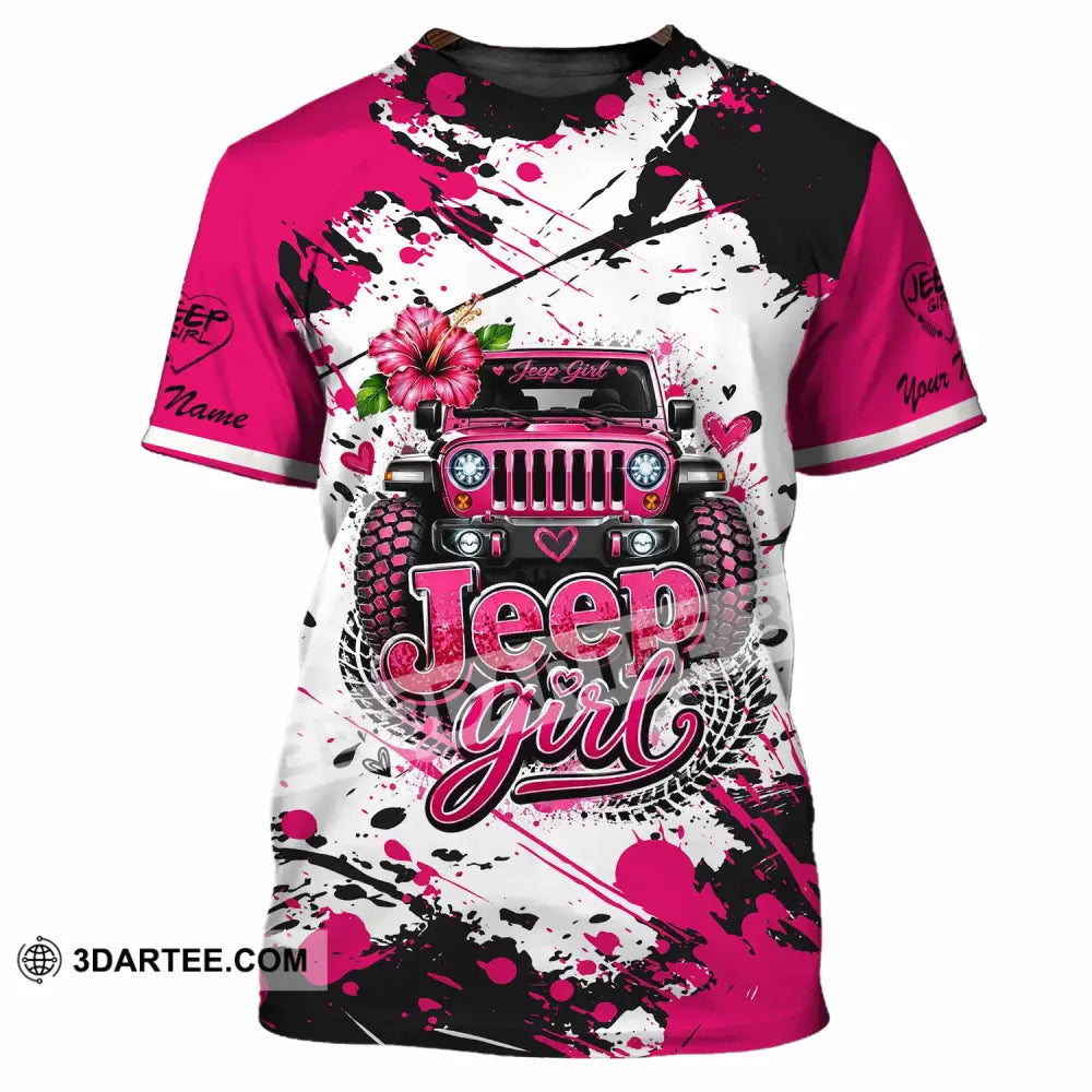 Women Shirt - Custom Jeep Girl Shirt - T-Shirt / S - T-shirt