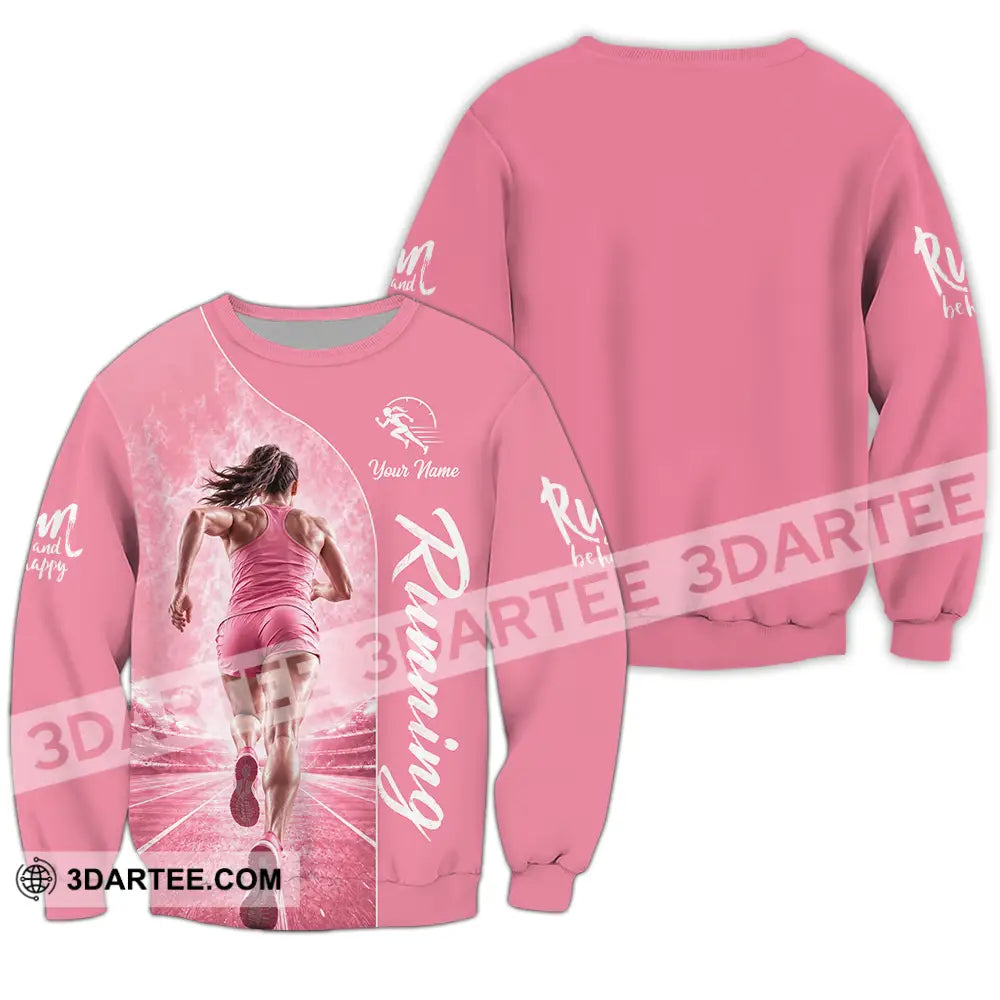 Women Shirt - Custom Running Shirt - Long Sleeve / S - T-shirt