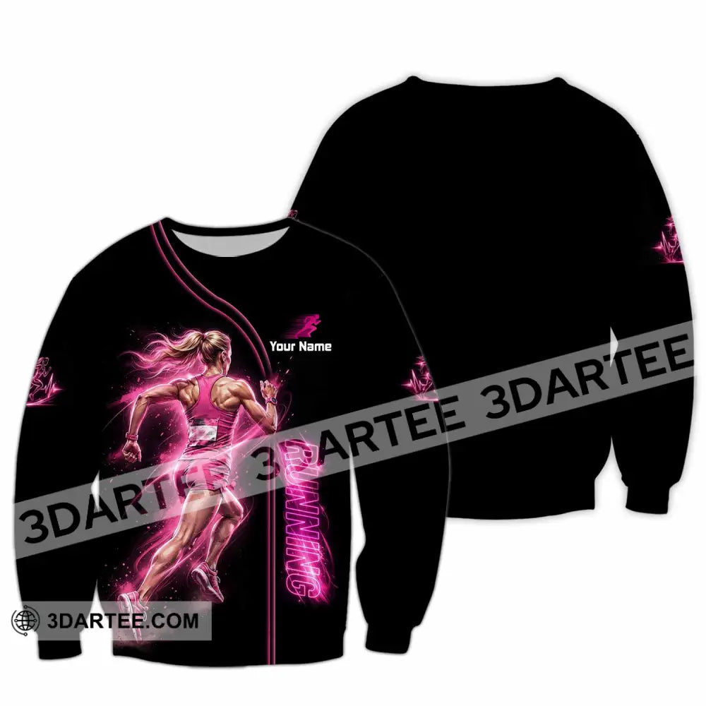 Women Shirt - Custom Running Shirt - Long Sleeve / S - T-shirt