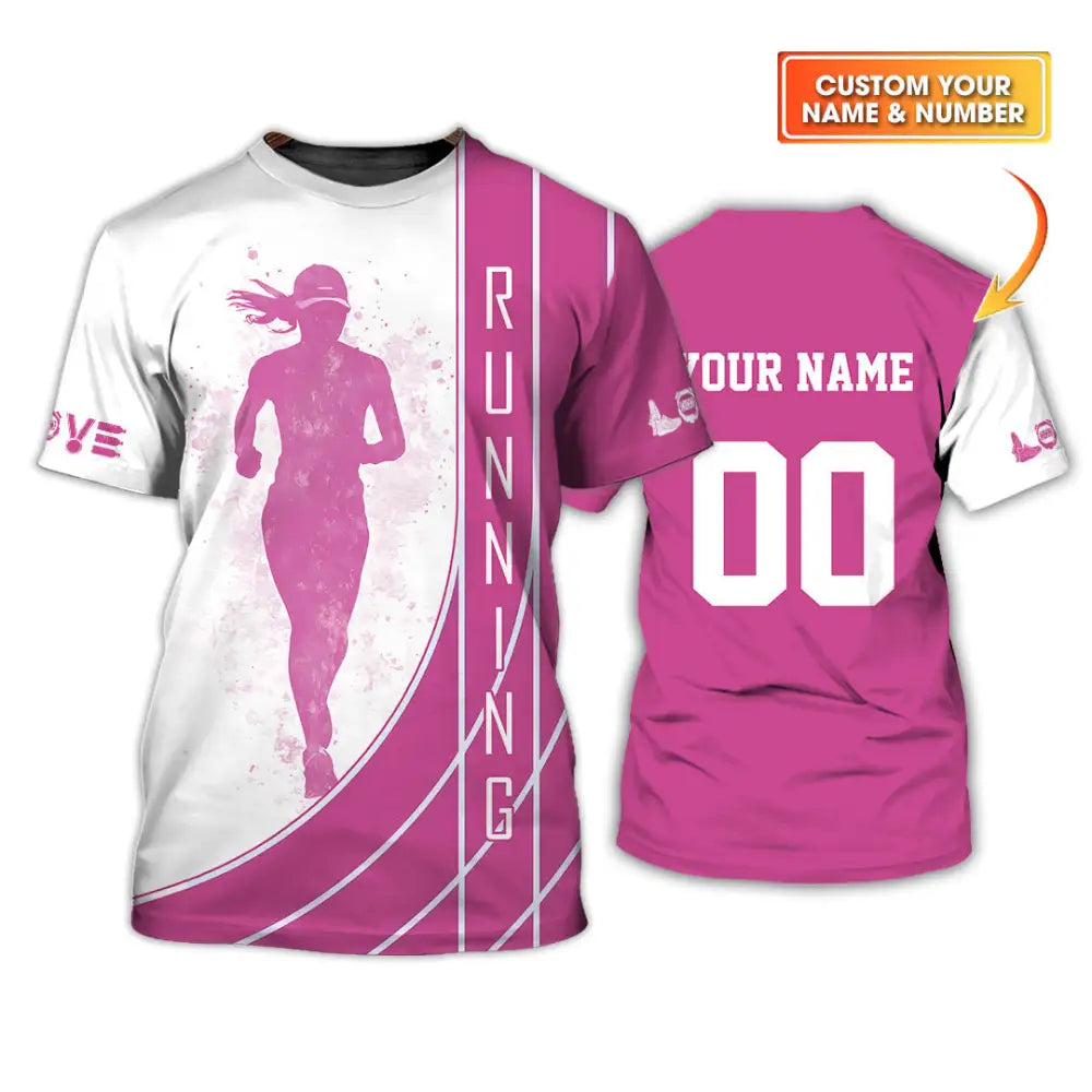 Women Shirt - Custom Running Lover Shirt T-shirt
