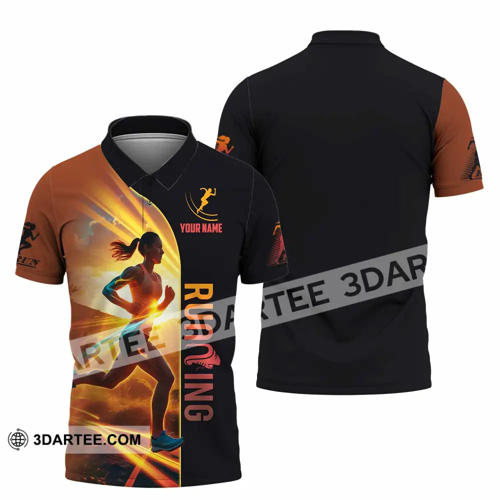 Women Shirt - Custom Running Shirt Polo Shirt / S T-shirt