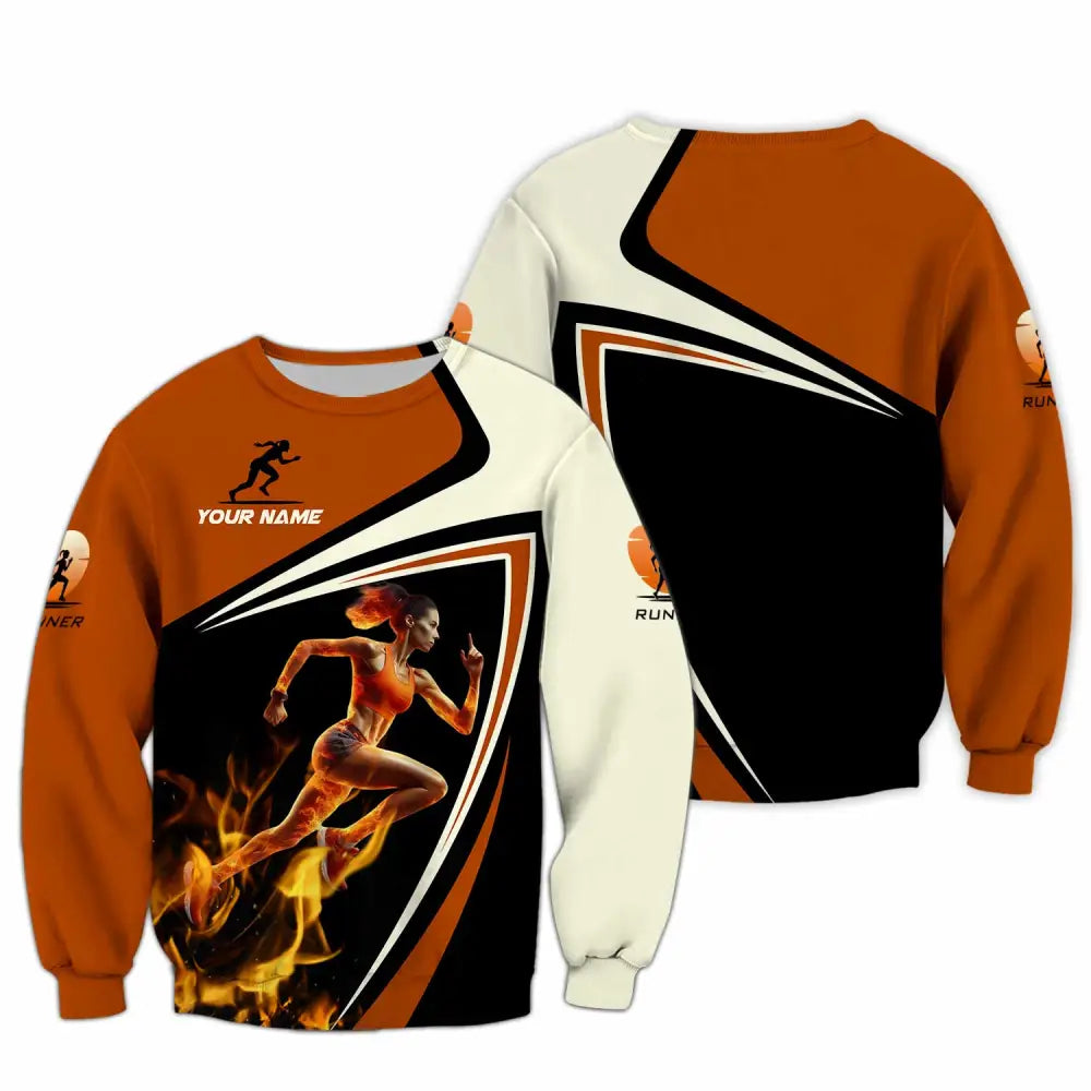Women Shirt - Custom Running Women Runner Shirt Long Sleeve / S T-shirt