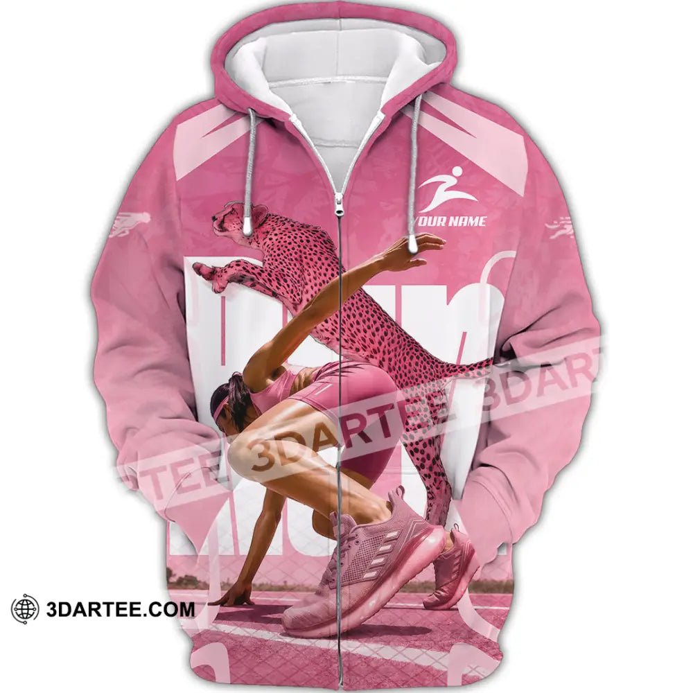 Women Shirt - Custom Running Shirt - Zipper Hoodie / S - T-shirt