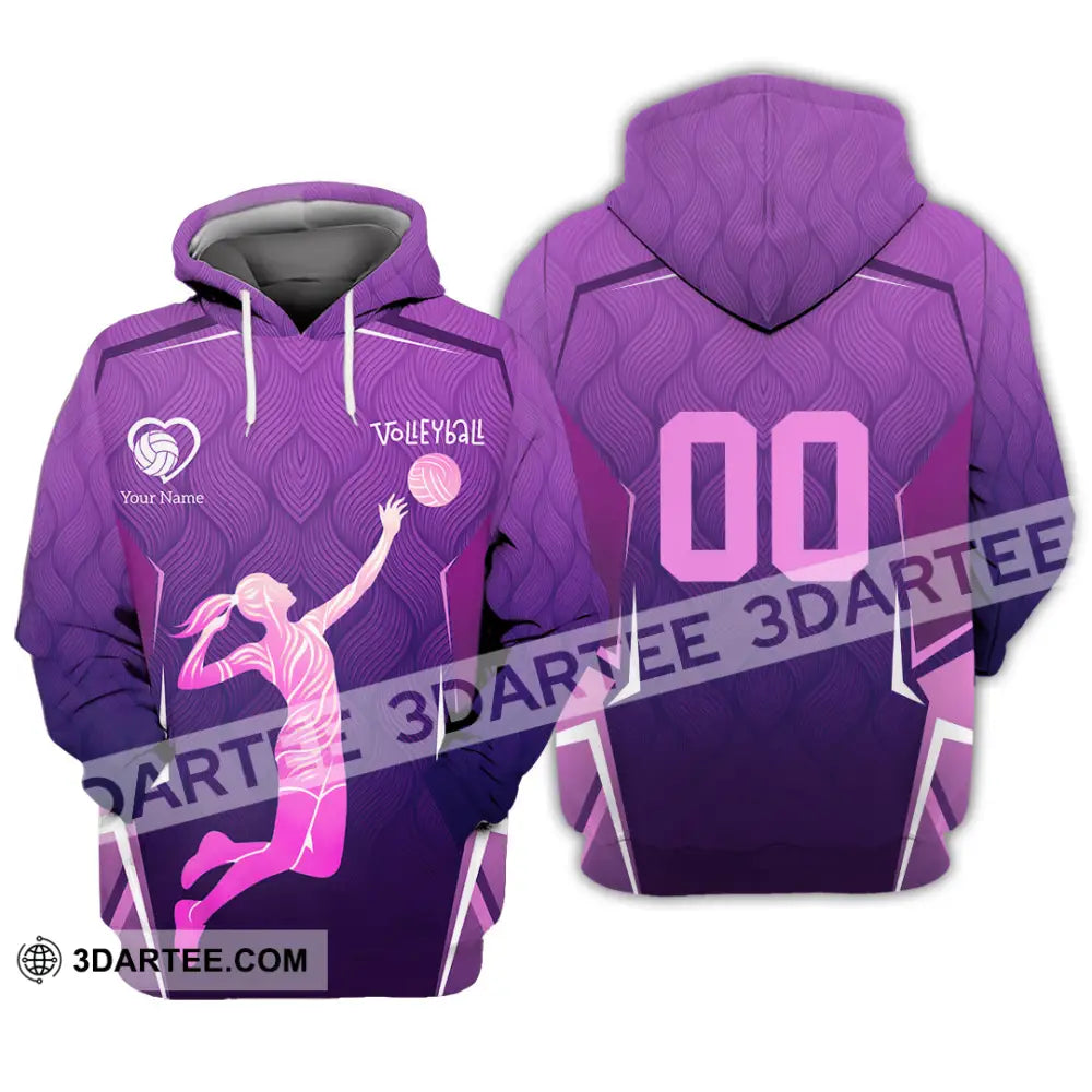 Women Shirt - Custom Volleyball 3D Shirt - Hoodie / S - T-shirt