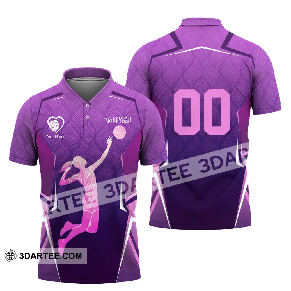 Women Shirt - Custom Volleyball 3D Shirt - Polo Shirt / S - T-shirt
