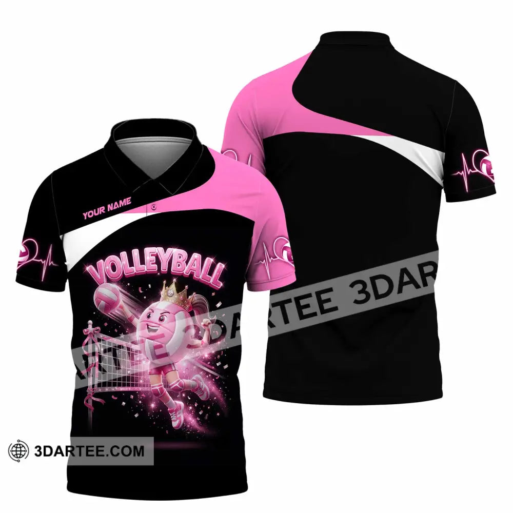 Women Shirt - Custom Volleyball Queen Shirt - Polo Shirt / S - T-shirt