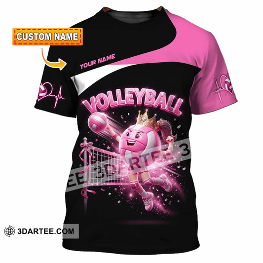Women Shirt - Custom Volleyball Queen Shirt - T-shirt