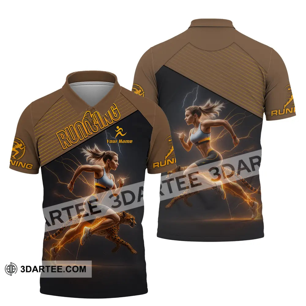 Women Shirt - Custom Woman Running Shirt Polo Shirt / S T-shirt