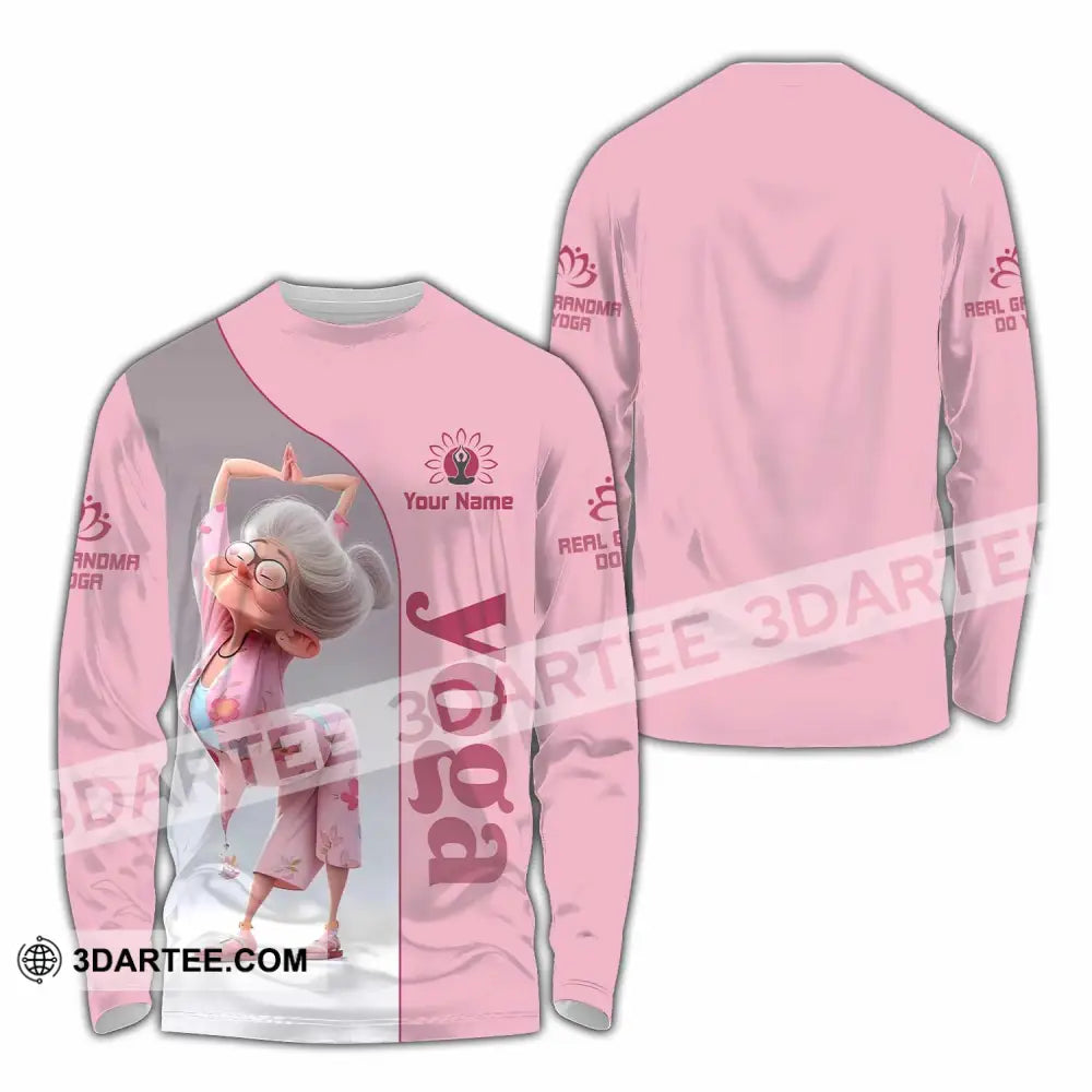 Women Shirt - Custom Yoga Shirt - Long Sleeve Shirt / S - T-shirt