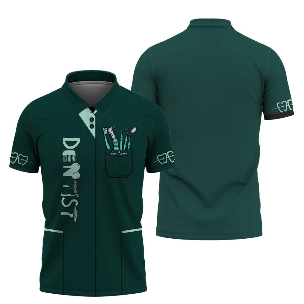 Women Shirt Dental Dentist Hoodie Sportwear Polo / S T-Shirt