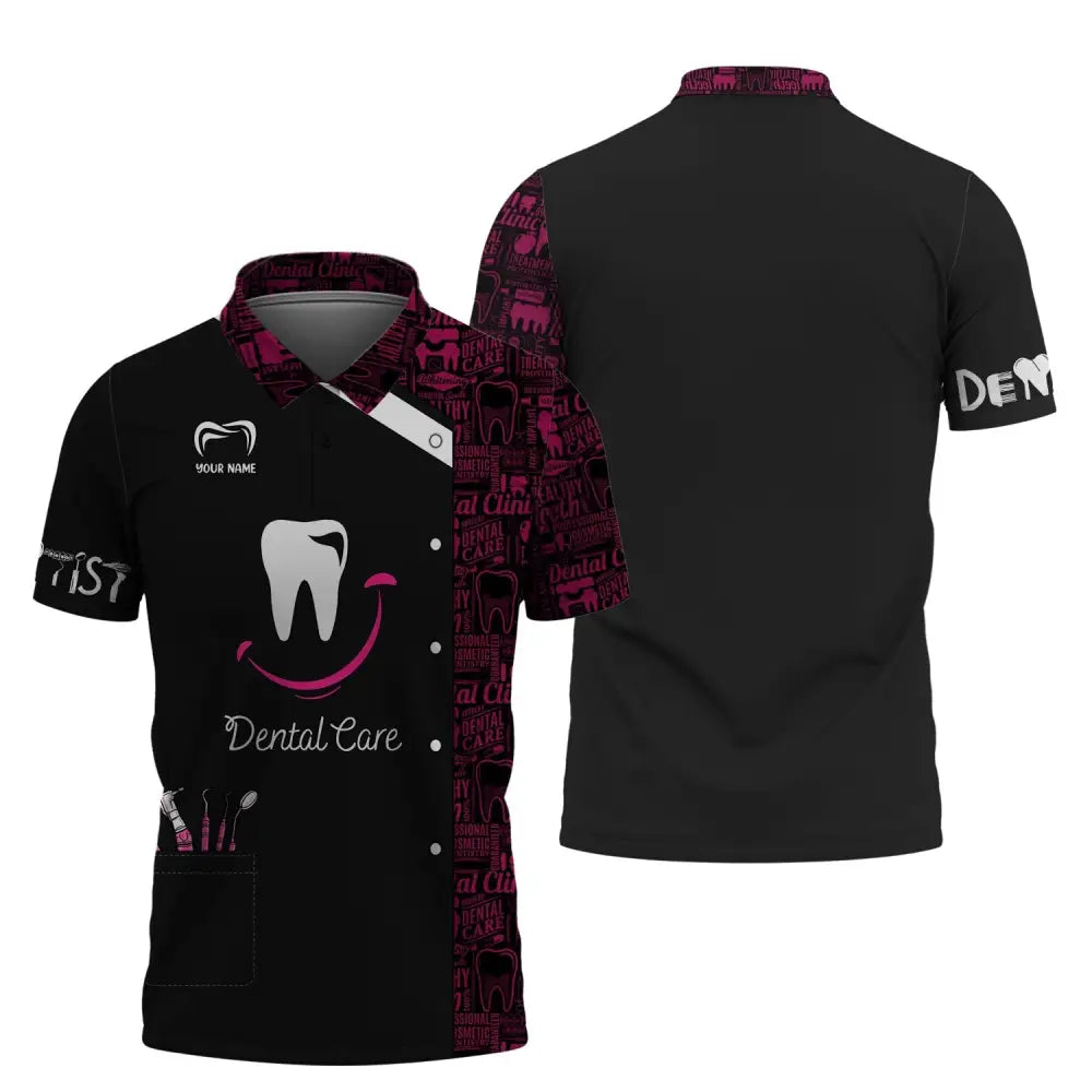 Women Shirt Dental Dentist Hoodie Sportwear Polo / S T-Shirt