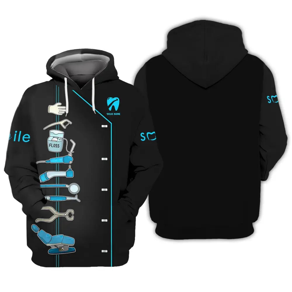 Women Shirt Dental Dentist Hoodie Sportwear / S T-Shirt