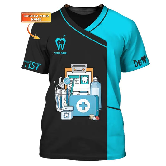 Women Shirt Dental Dentist Hoodie Sportwear T-Shirt / S