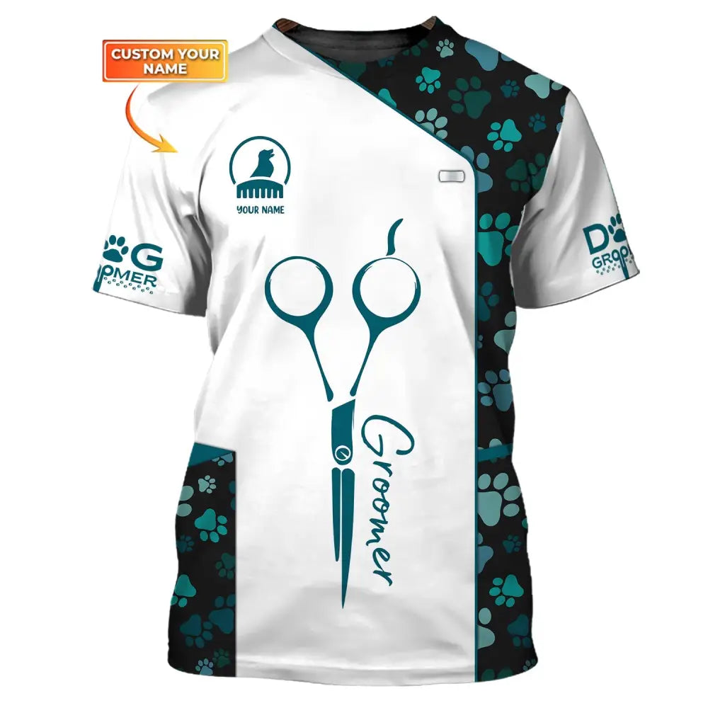 Women Shirt Groomer Life Pet Grooming Sportwear / S T-Shirt