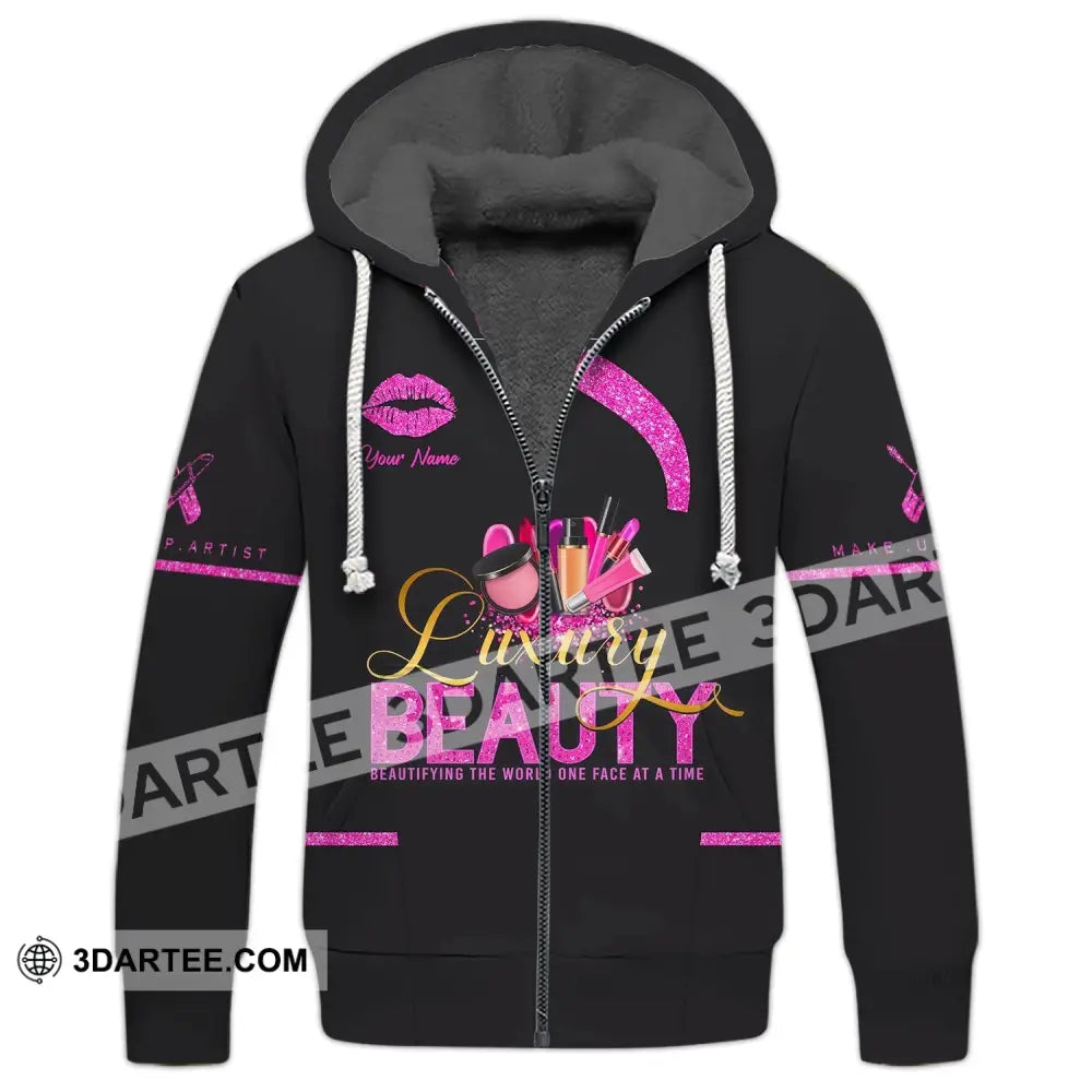 Women Shirt Makeup Artist Hoodie Sportwear T-Shirt