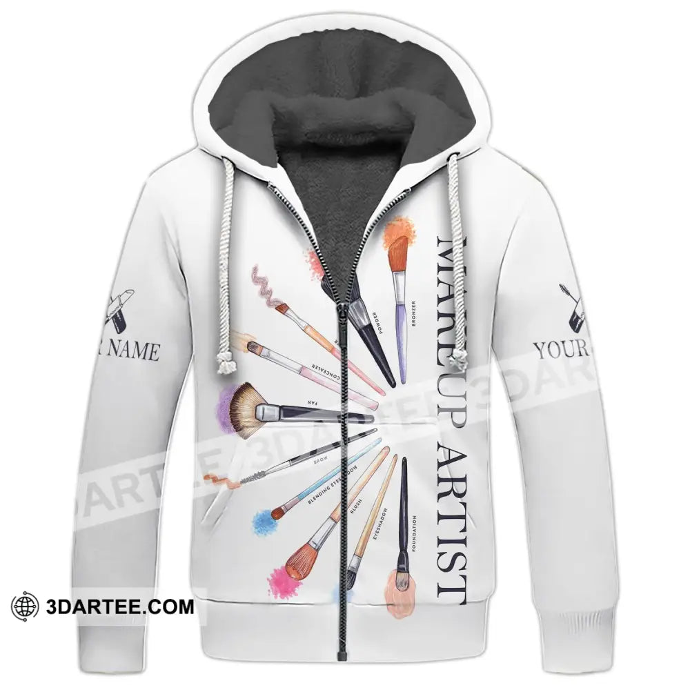 Women Shirt Makeup Artist Hoodie Sportwear T-Shirt