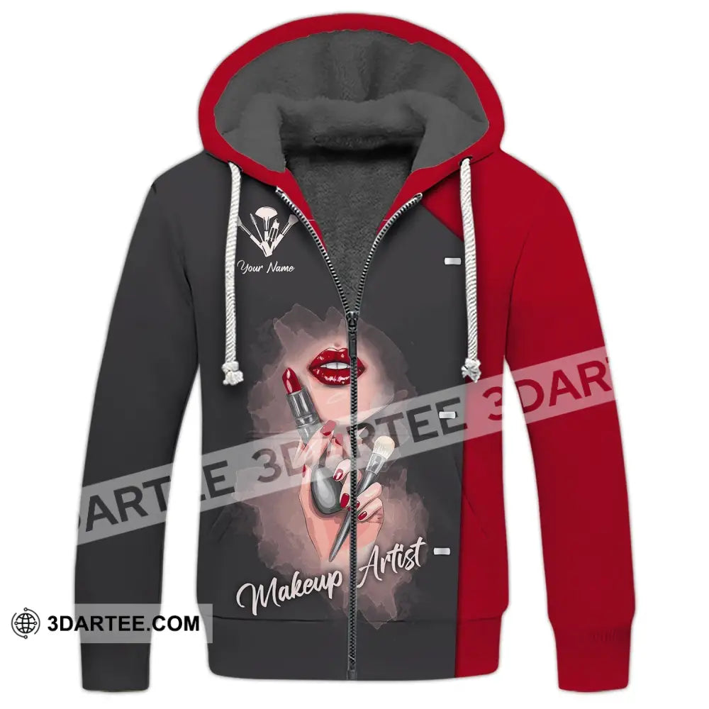 Women Shirt Makeup Artist Hoodie Sportwear T-Shirt