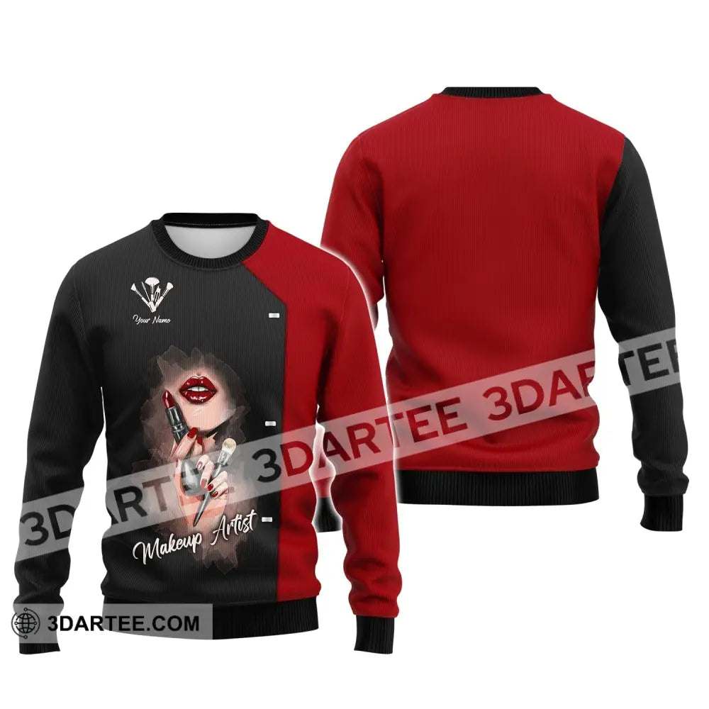Women Shirt Makeup Artist Hoodie Sportwear T-Shirt