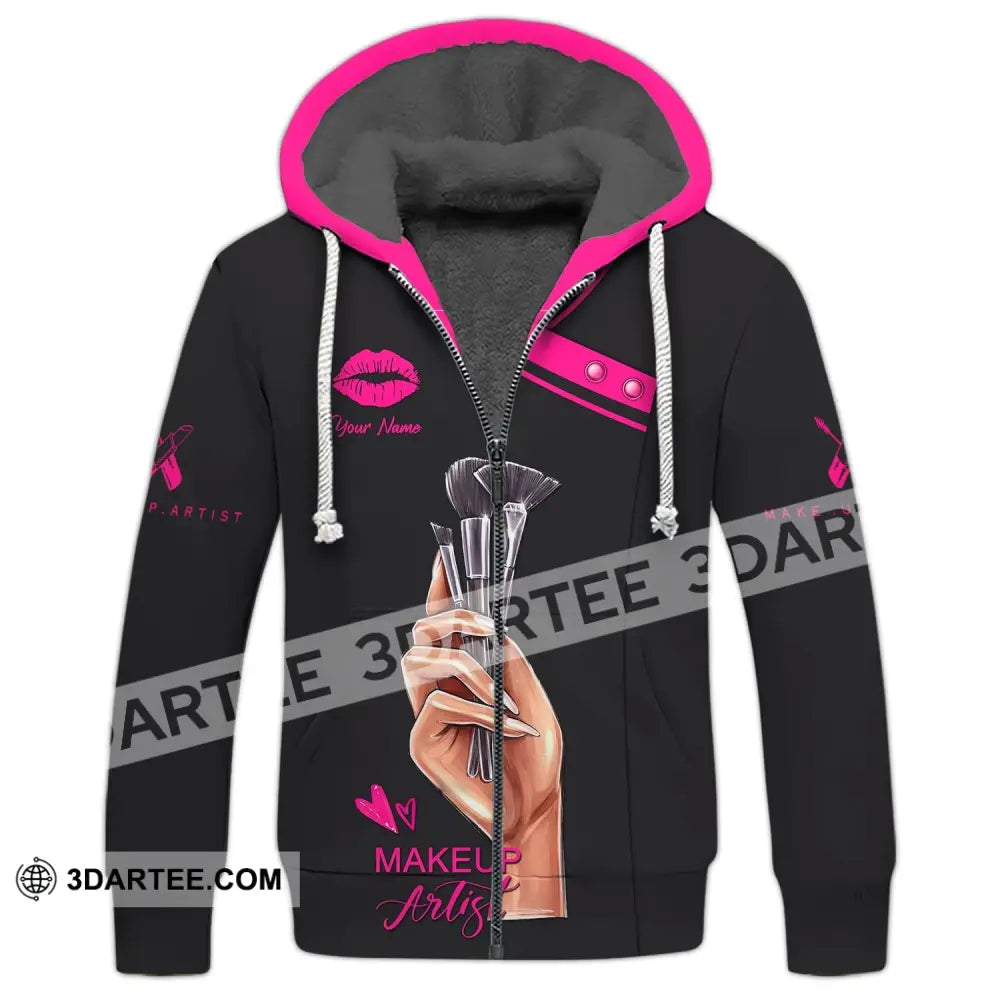 Women Shirt Makeup Artist Hoodie Sportwear T-Shirt