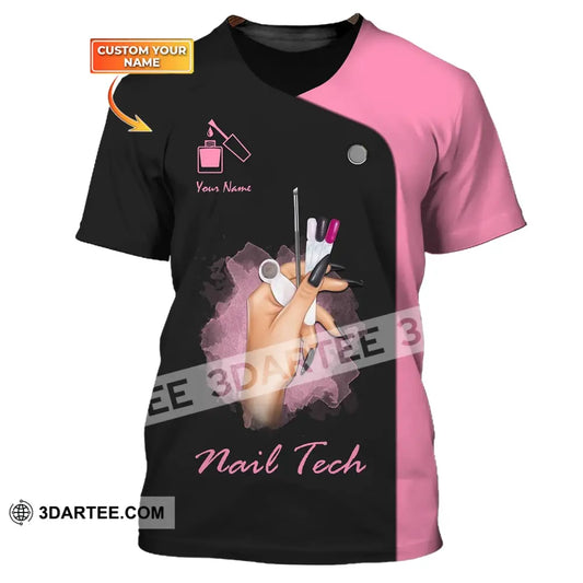 Women Shirt Nail Technician Tech Sportwear T-Shirt / S