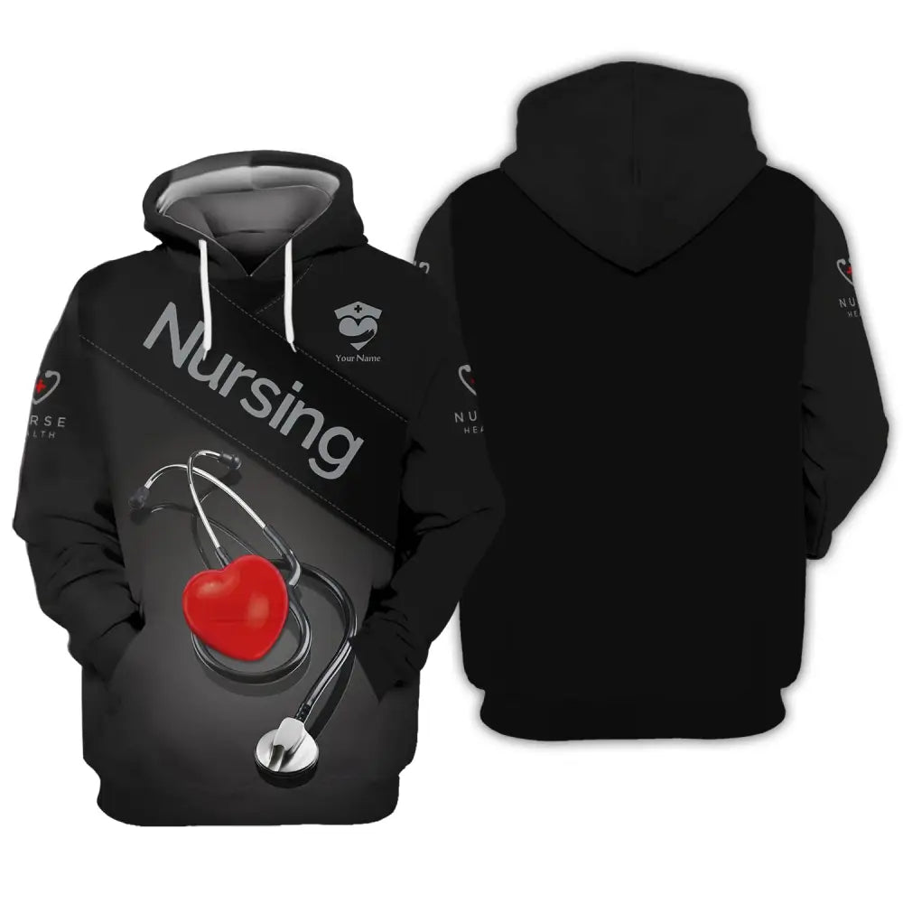 Women Shirt Nurse Life Nursing Hoodie Sportwear / S T-Shirt