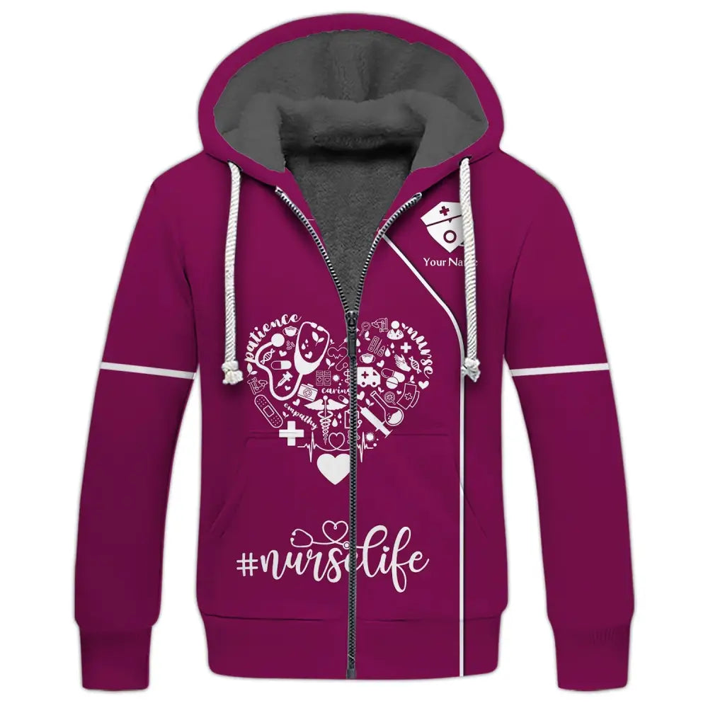 Women Shirt Nurse Life Nursing Hoodie Sportwear T-Shirt