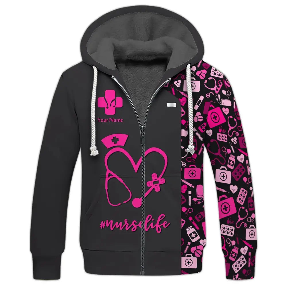 Women Shirt Nurse Life Nursing Hoodie Sportwear T-Shirt