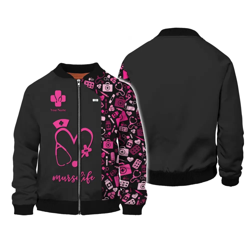 Women Shirt Nurse Life Nursing Hoodie Sportwear T-Shirt