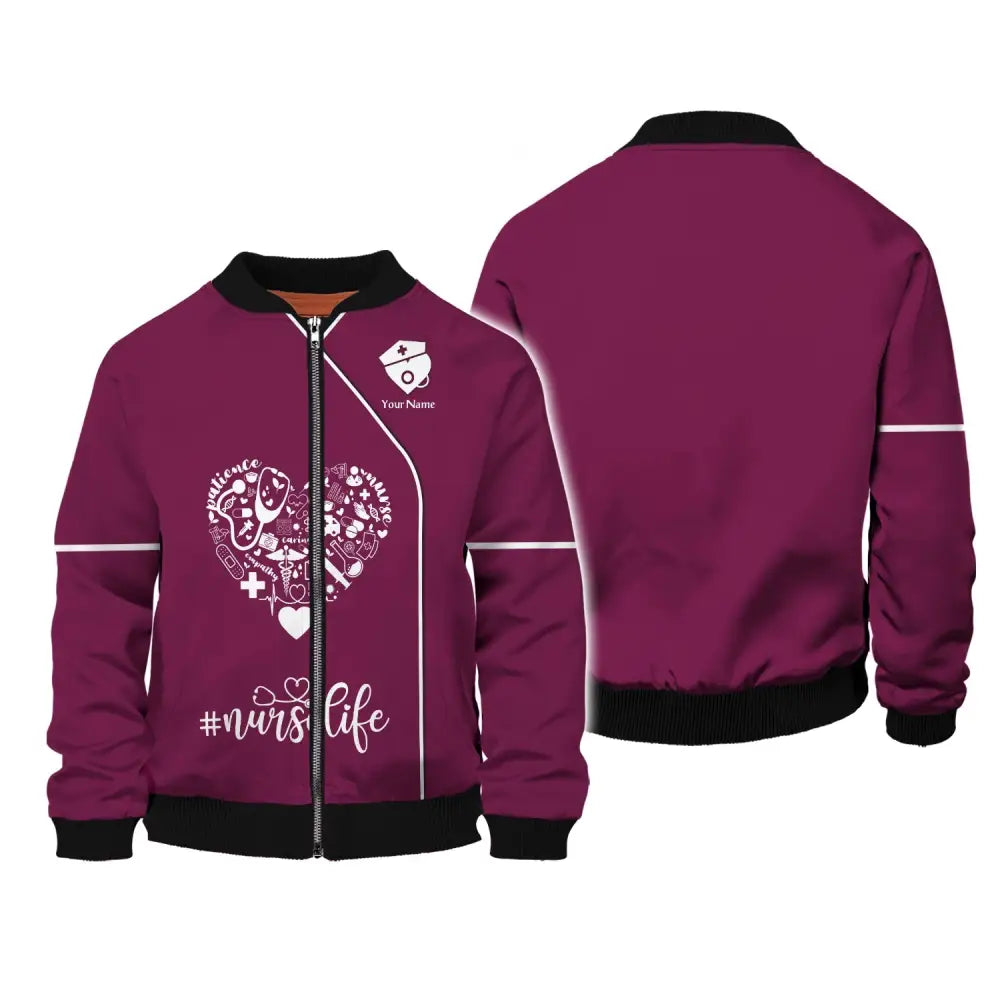 Women Shirt Nurse Life Nursing Hoodie Sportwear T-Shirt