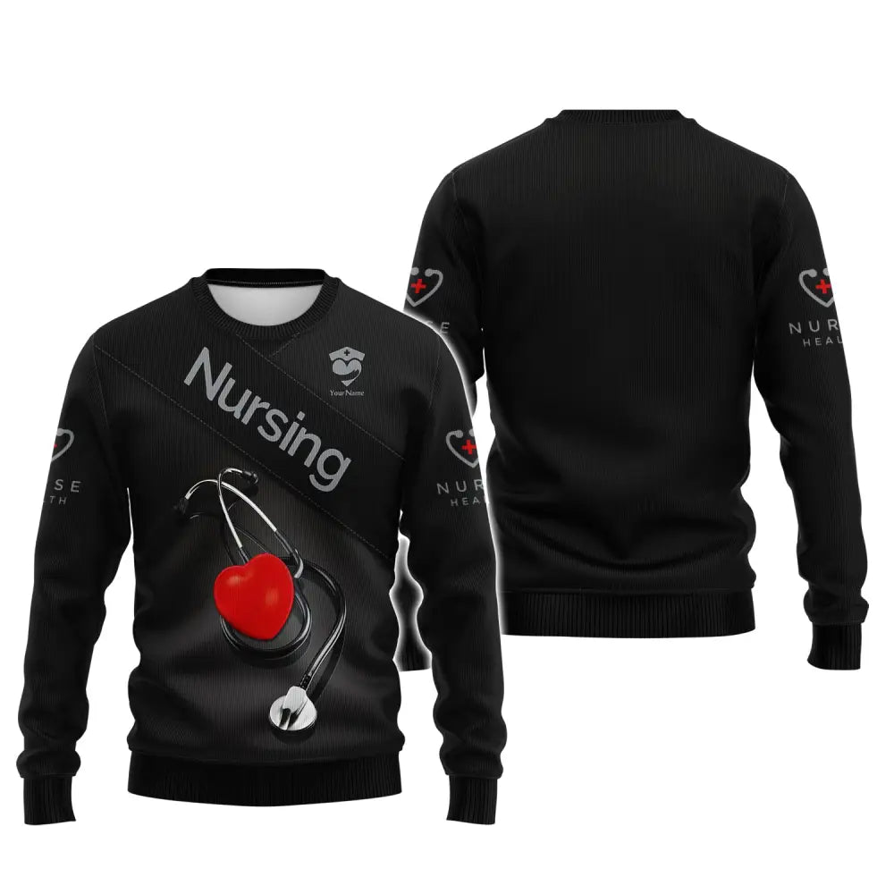Women Shirt Nurse Life Nursing Hoodie Sportwear T-Shirt