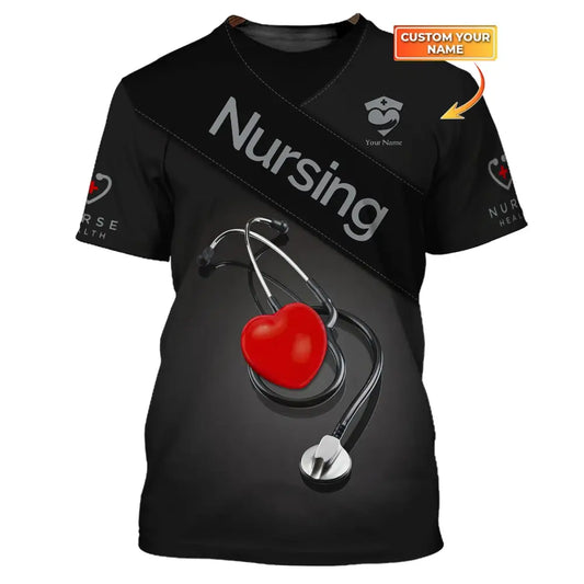 Women Shirt Nurse Life Nursing Hoodie Sportwear T-Shirt / S
