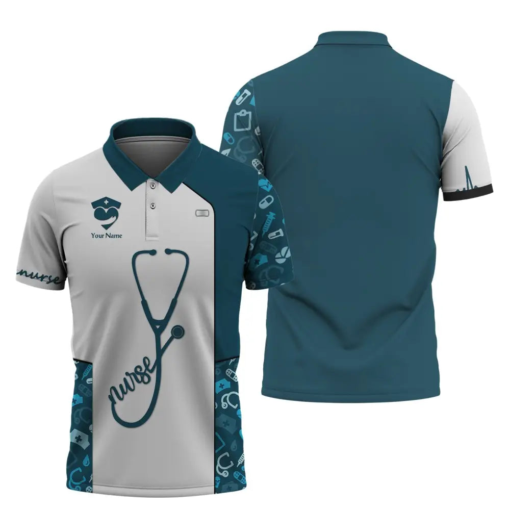 Women Shirt Nurse Life Nursing Shirts Sportwear Polo / S T-Shirt