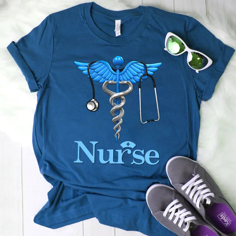 Women Shirt Nurse Life Nursing T-Shirt T-Shirt